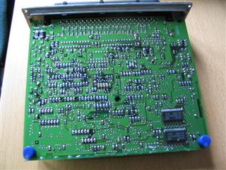 Trionic 7 bottom side of circuit board